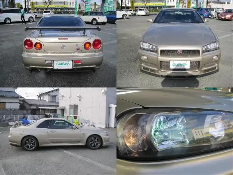 1506674 | カタログ画像：スカイライン（SKYLINE） ＧＴ－Ｒ Ｍスペック 2001年5月 GF-BNR34 2600cc シリカブレス（ＲＰＭ）（スーパーファインハードコート） 外装