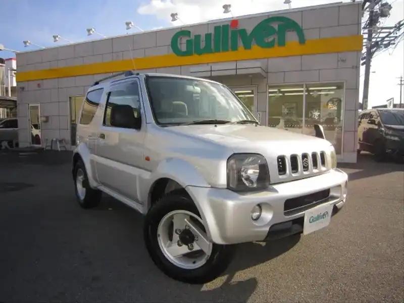 カタログ画像：ジムニーワイド（JIMNY WIDE） ＪＺ 1998年1月 GF-JB33W 1300cc シルキーシルバーメタリック 燃費14.6km / l  メイン（その他）