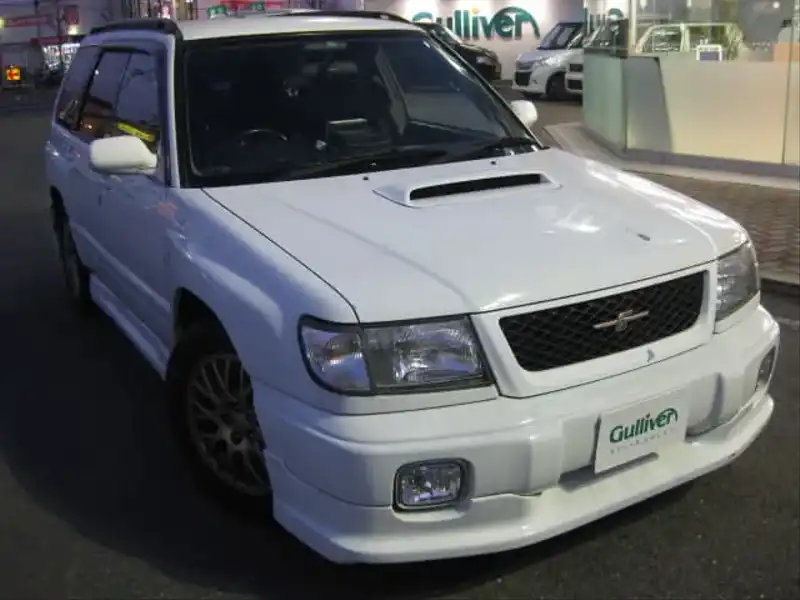 カタログ画像：フォレスター（FORESTER） Ｓ／ｔｂタイプＡ 1999年5月 GF-SF5 2000cc ピュアホワイト 燃費10.6km / l  メイン（その他）