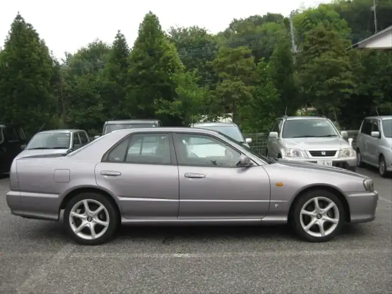 カタログ画像：スカイライン（SKYLINE） ２５ＧＴ－Ｘ 1998年5月 GF-ER34 2500cc アスリートシルバー（Ｍ） 燃費10.6km / l  外装