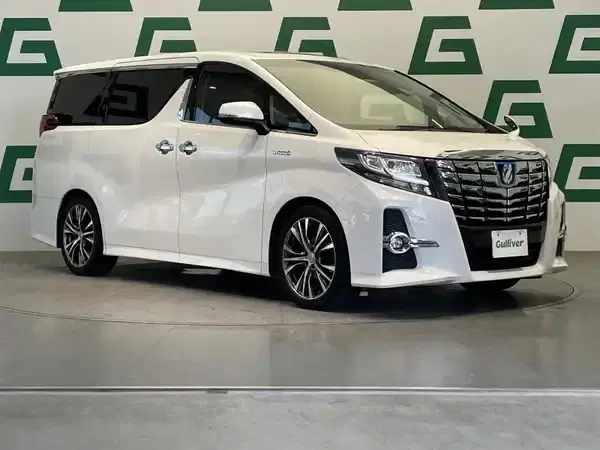 トヨタ アルファード　ハイブリッドSR ホワイトパールクリスタルシャイン 新着情報“アルファードハイブリッドハイブリッドSR”2017年式