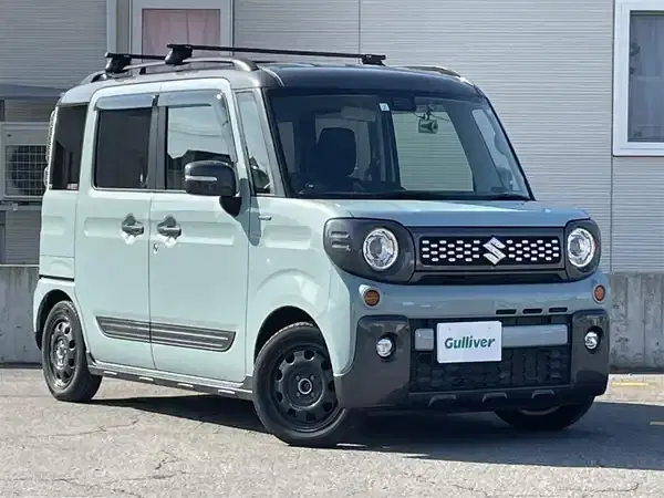 HS 1/43 スズキ スペーシア ギアXZ ターボ 2019 ブルー ツートン 新着情報“スペーシアギアハイブリッドXZ”2019年式オフブルーメタリック