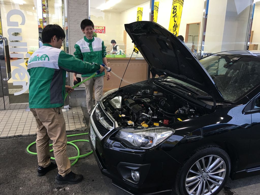 洗車してます 車買取販売ならガリバー旭川永山店のスタッフのつぶやき 7914 中古車のガリバー